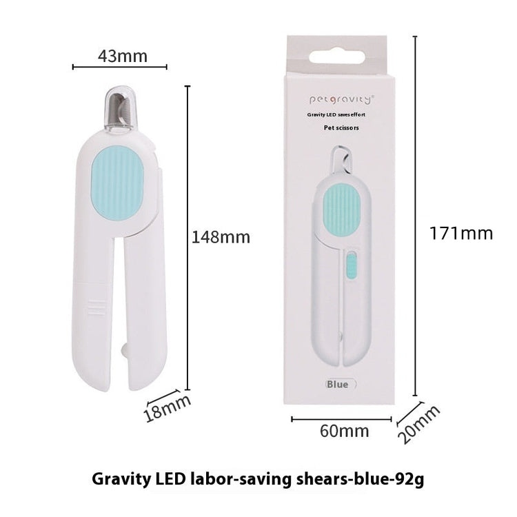 Pet LED Labor-saving Cat Nail Scissors