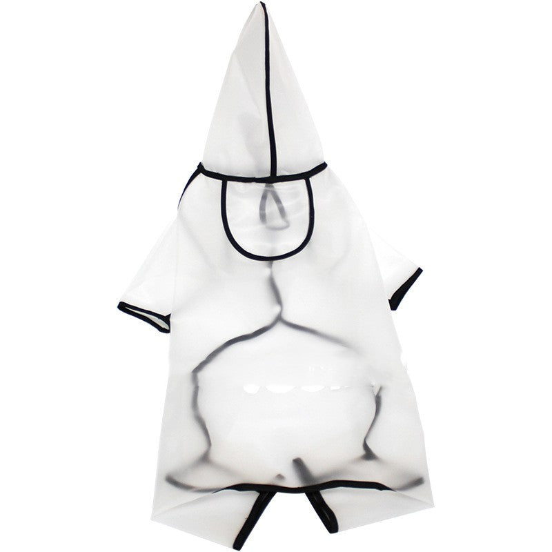 Raincoat Four-legged Waterproof Small And Medium-sized Dog Pet