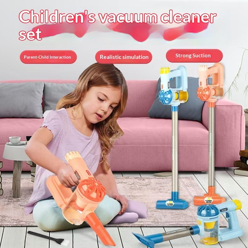 Kids' Pretend Play Simulation Electric Vacuum Cleaner Toy