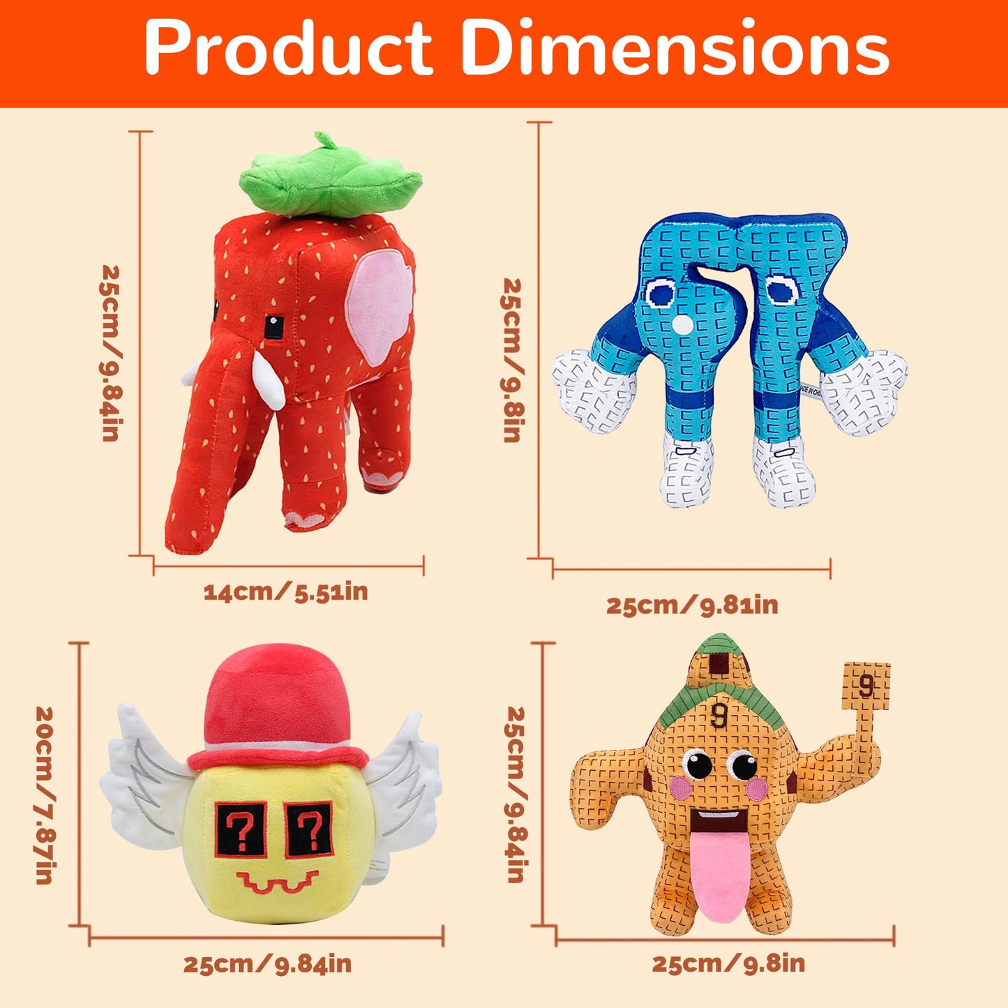Steal a Brainrot Plush Toys - Rare & OG Collection (Strawberry Elephant, Tralalero Tralala, & More!)