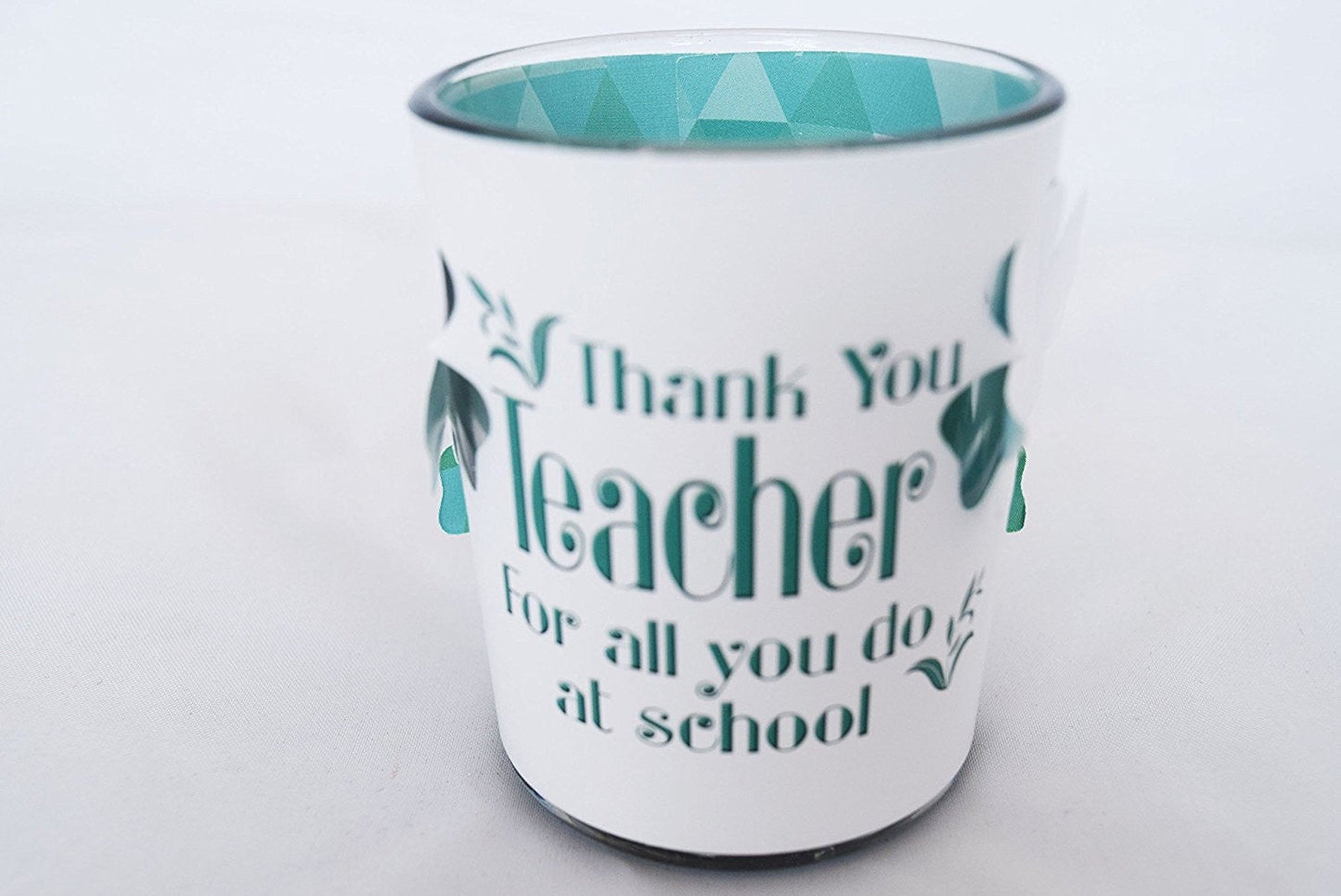 Thank You Teacher Tealight Candle Holder School Children End Term Gift Presents