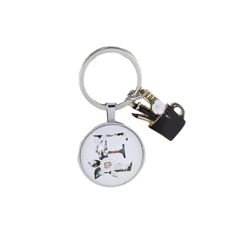 Enamel Pen Holder Teacher's Day Gift Keychain