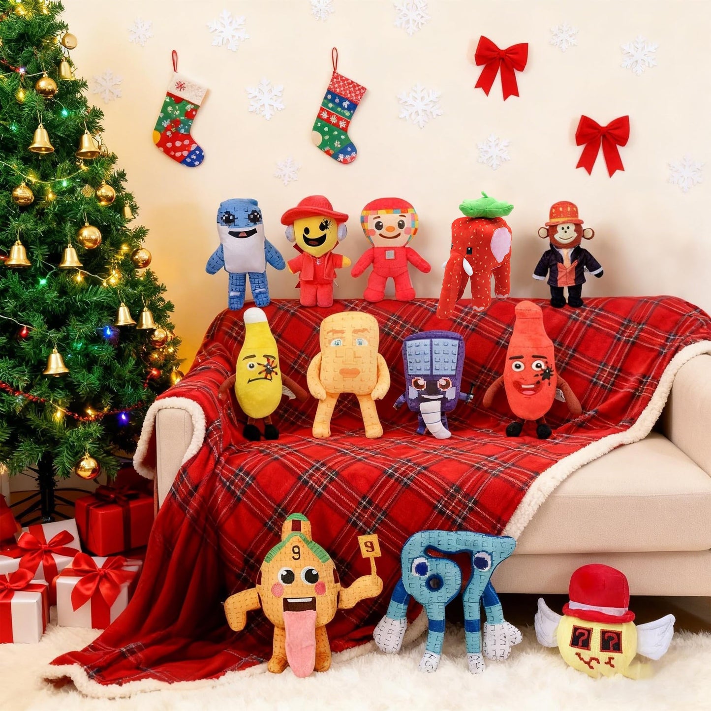 Steal a Brainrot Plush Toys - Rare & OG Collection (Strawberry Elephant, Tralalero Tralala, & More!)