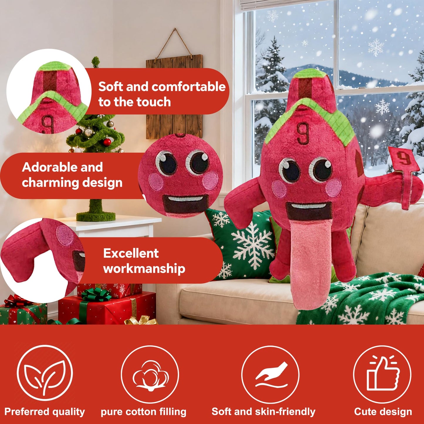 Steal a Brainrot Plush Toys - Rare & OG Collection (Strawberry Elephant, Tralalero Tralala, & More!)