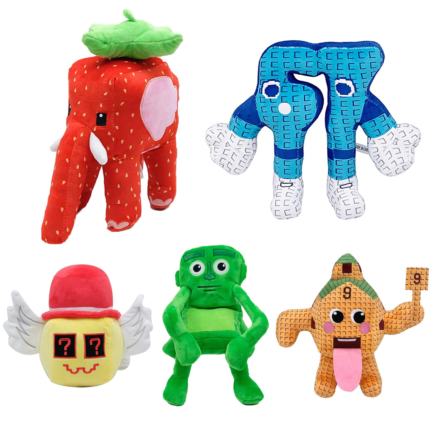 Steal a Brainrot Plush Toys - Rare & OG Collection (Strawberry Elephant, Tralalero Tralala, & More!)