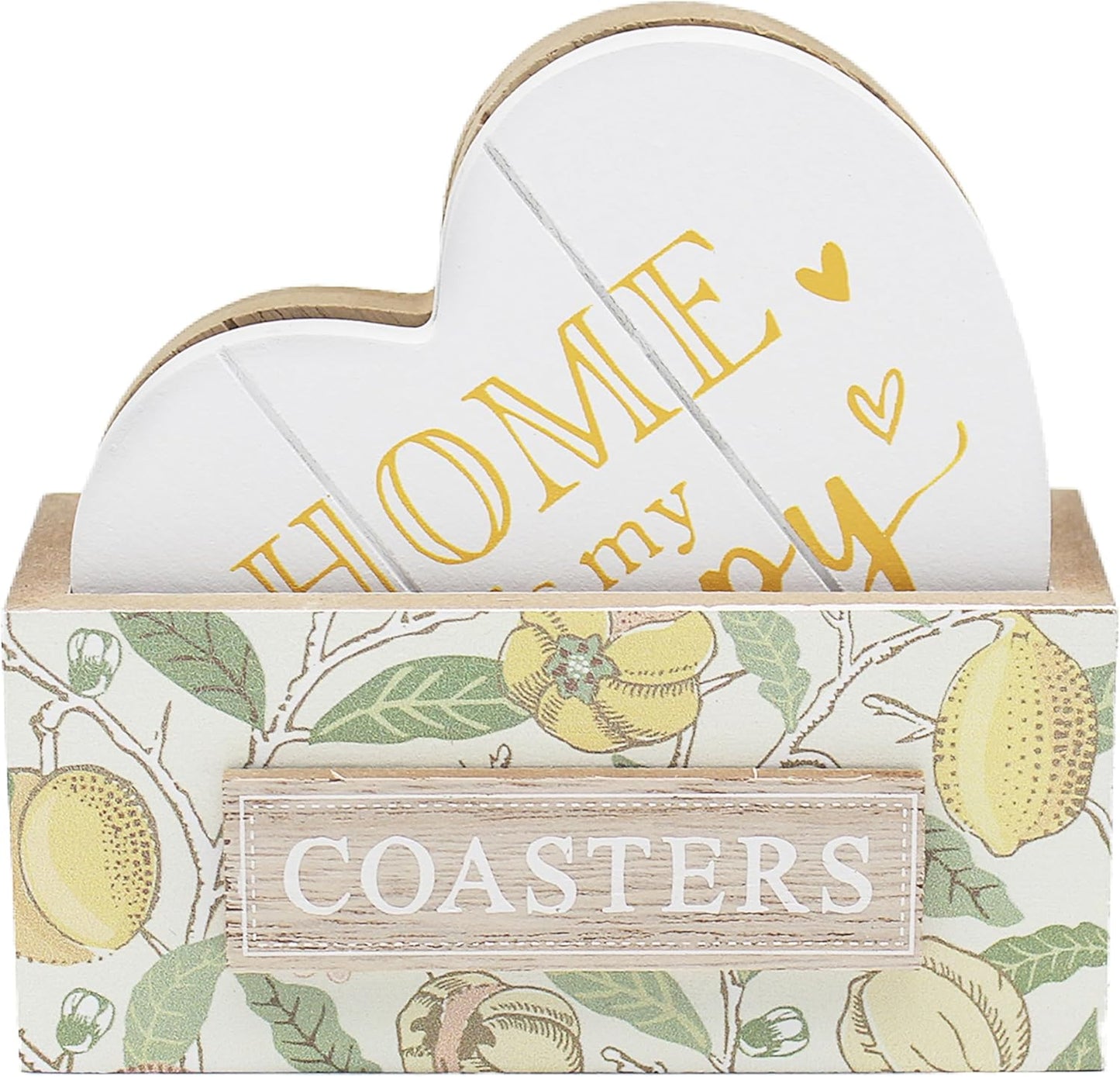 The Leonardo Collection William Morris Fruit Coasters For Office Home & Kitchen | Lovely Coaster Set For Decorative Home Accessories Drinks Coasters For Tea & Coffee