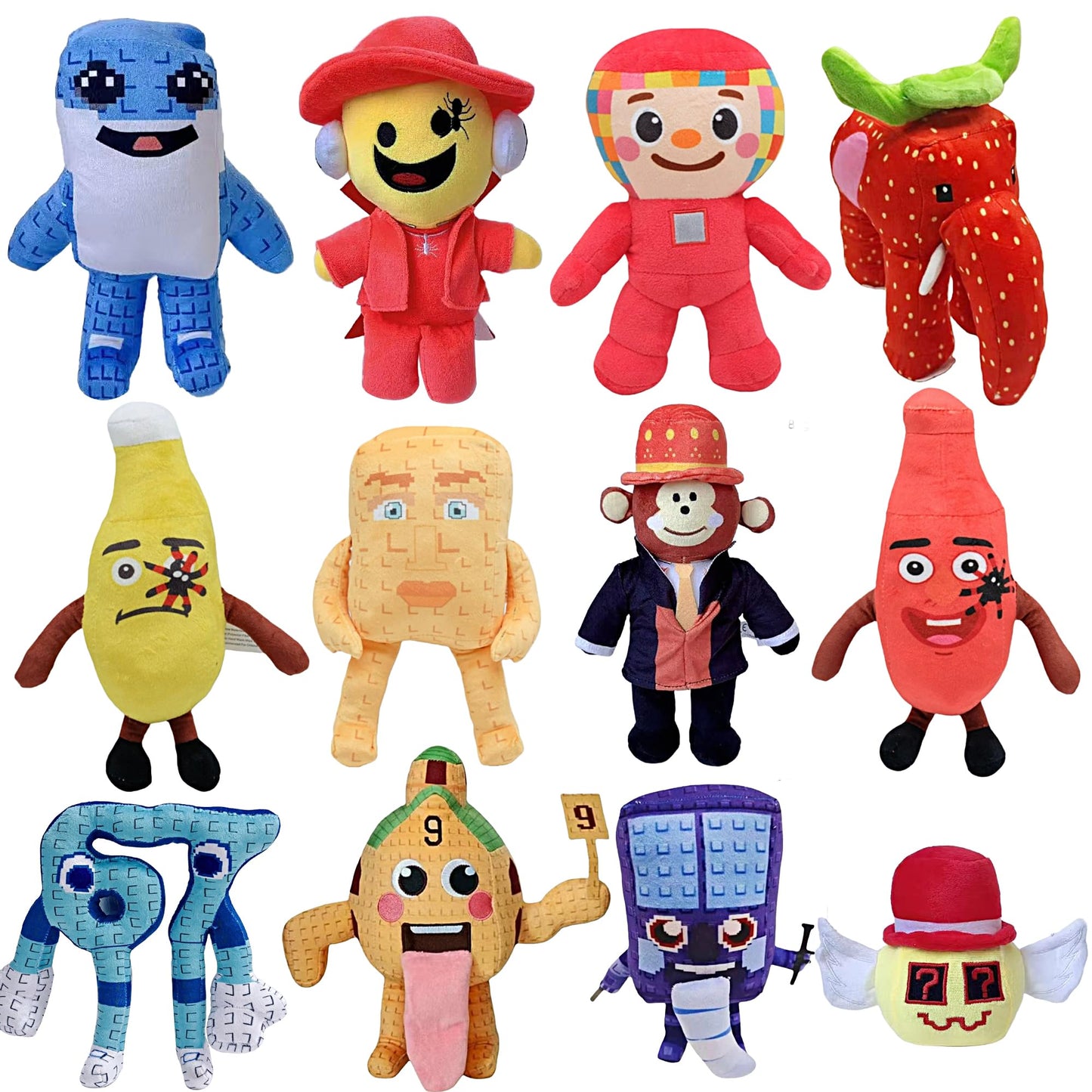 Steal a Brainrot Plush Figures
