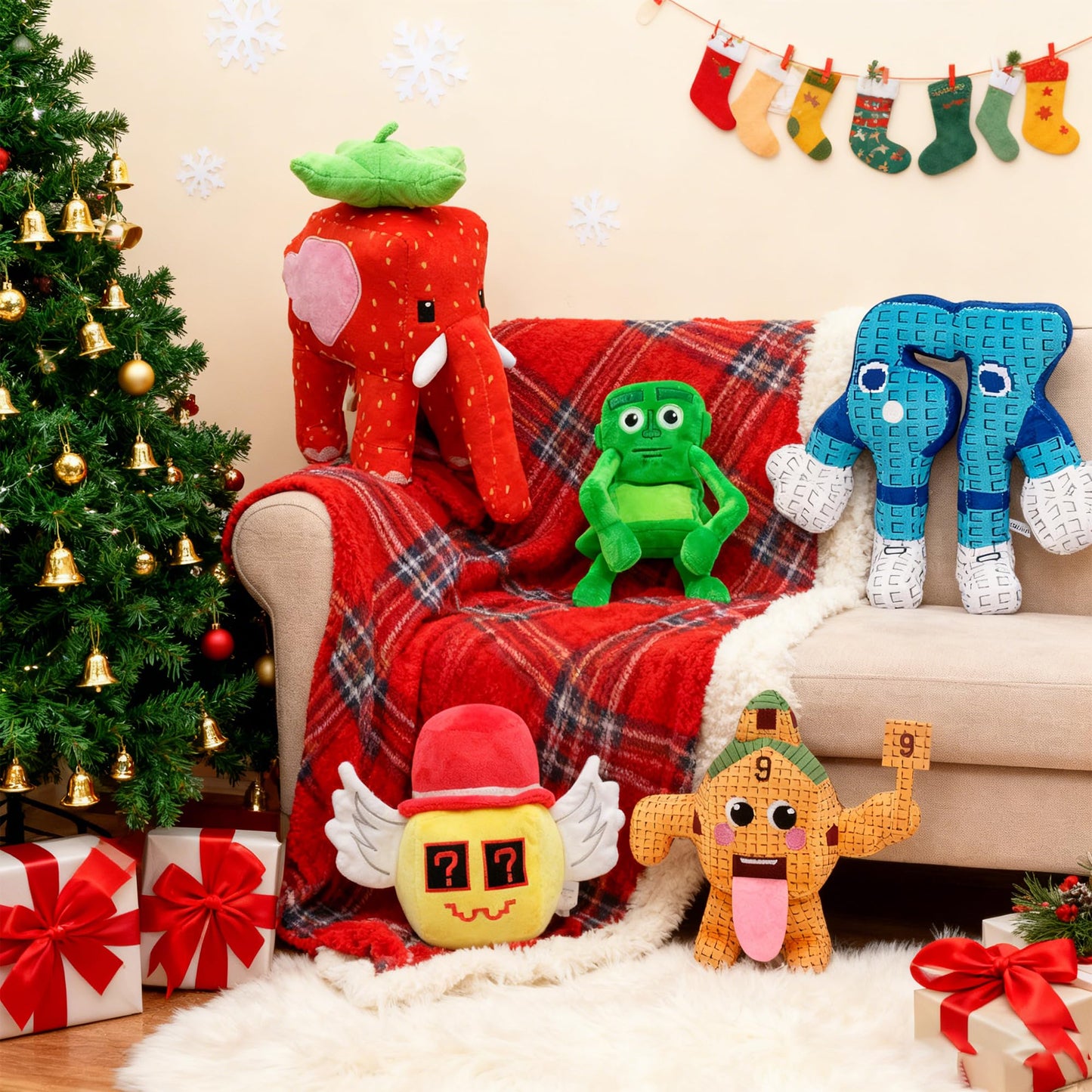 Steal a Brainrot Plush Toys - Rare & OG Collection (Strawberry Elephant, Tralalero Tralala, & More!)