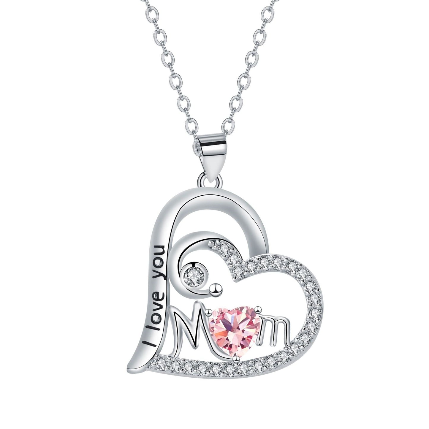 Mother's Day Necklace Mom Pendant Necklace Gift