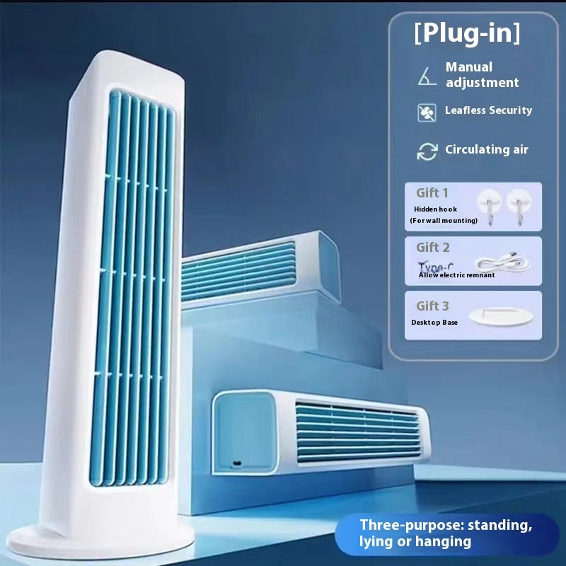 Electric Fan Home Desktop Dormitory Office USB Anion