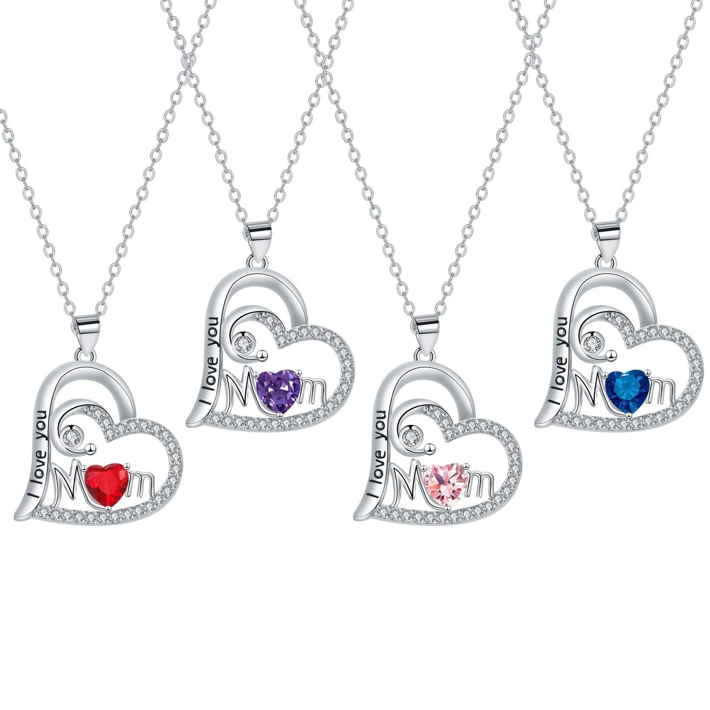 Mother's Day Necklace Mom Pendant Necklace Gift