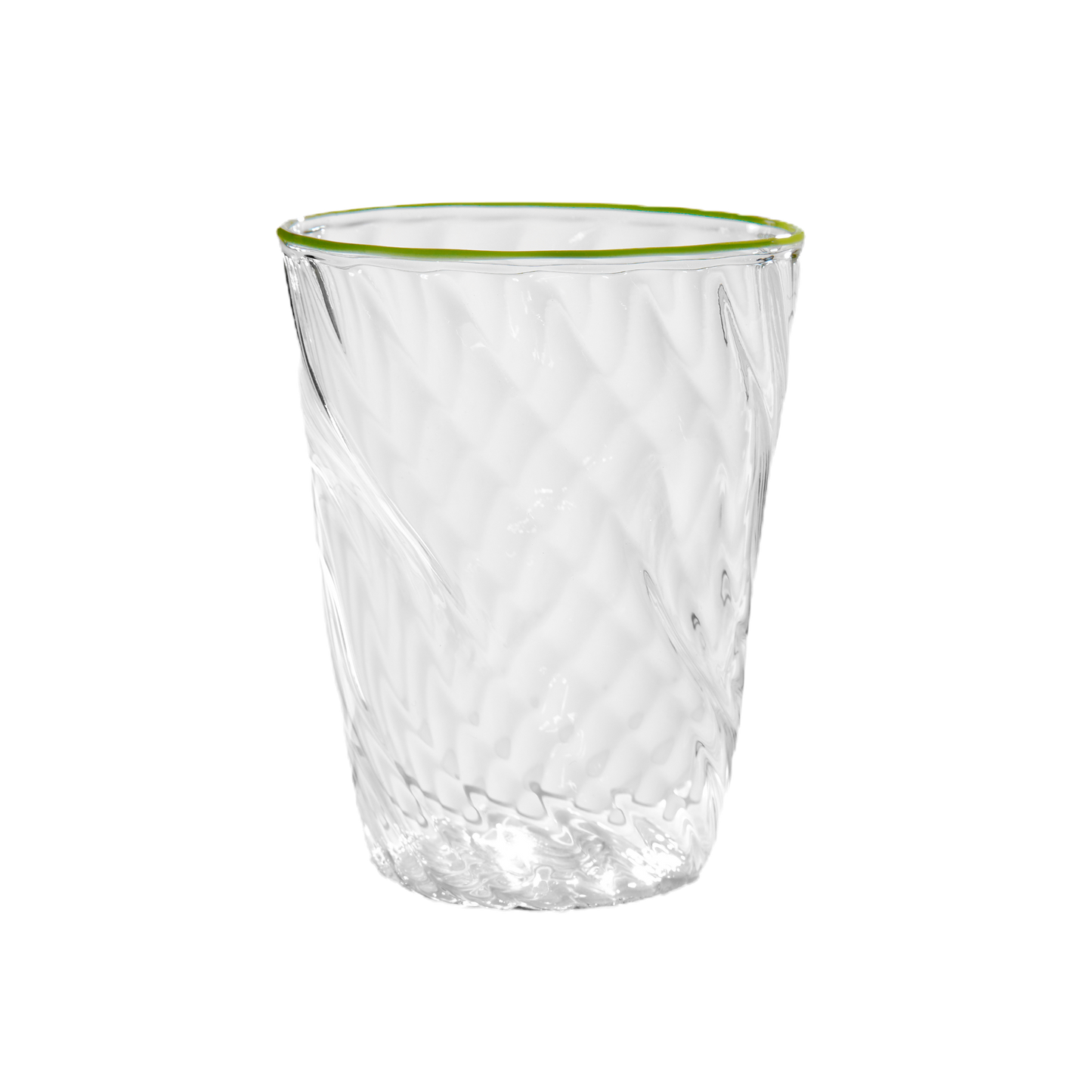 The Adrienne Venetian Tumbler in Green