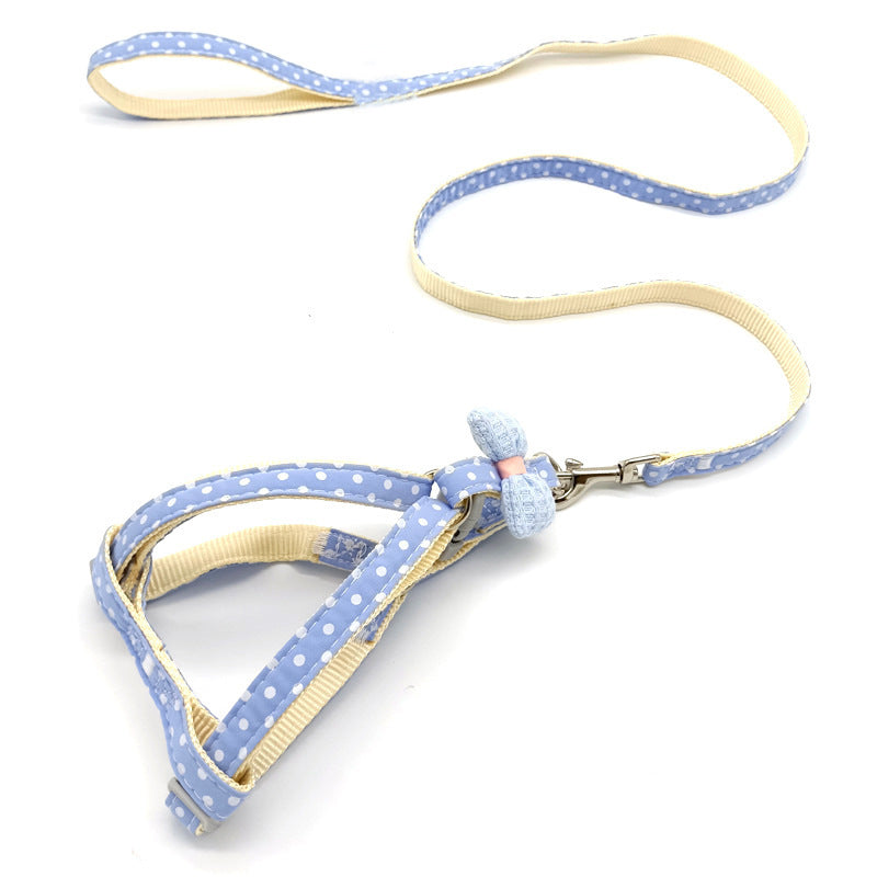 Pet Dog Leash Does Not Strangle The Neck Adjustable