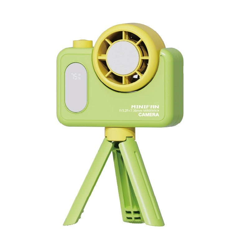 Turbo-cooling Mini Camera Handheld Fan