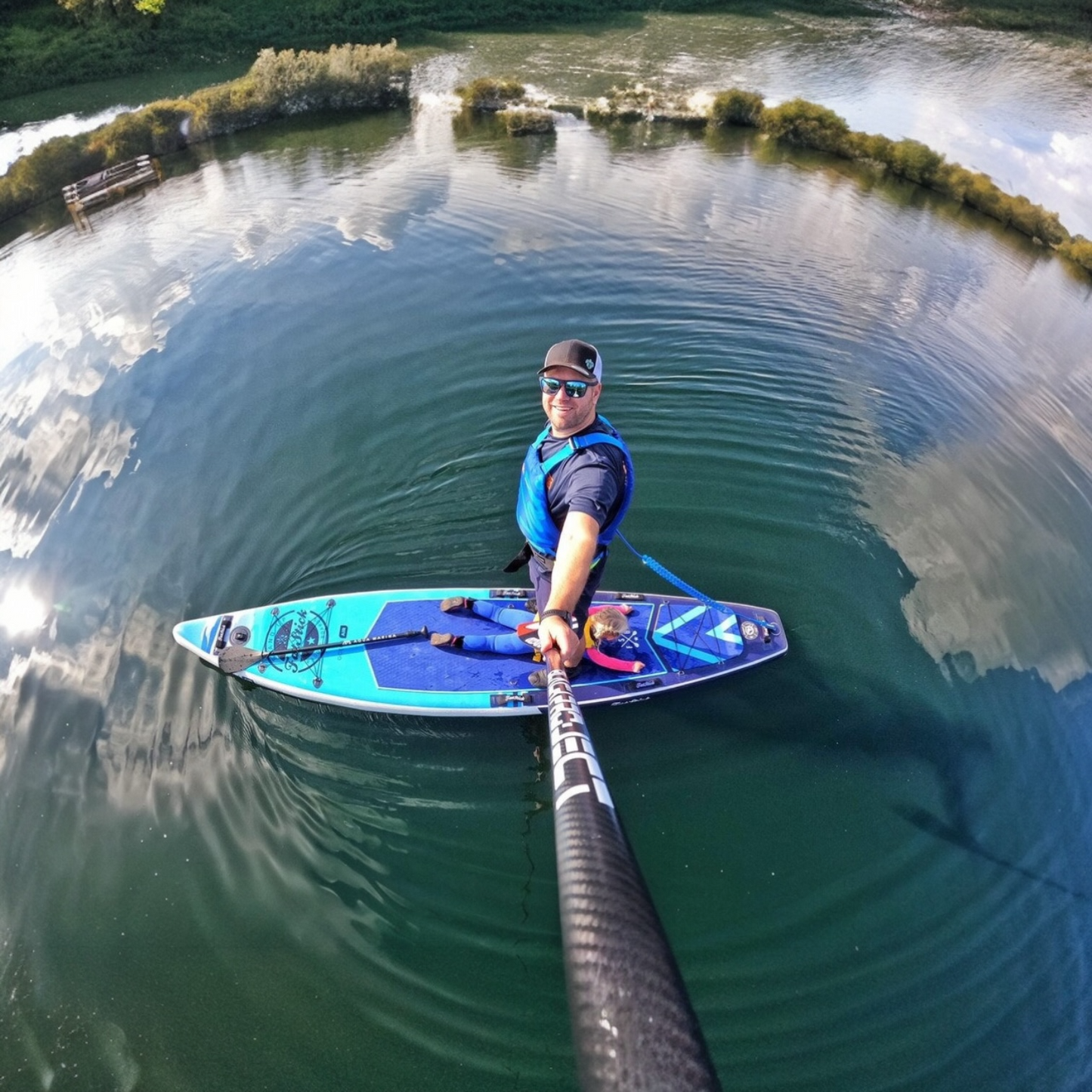 IN STOCK: FatStick 12'6 Inflatable Starter Touring Paddle Board SUP Package | With Seat