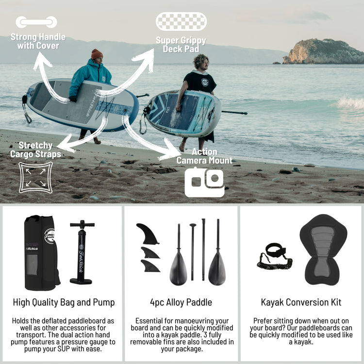 NEW 2026 AirStick 10'6 Inflatable Stand Up Paddle Board | SUP Package
