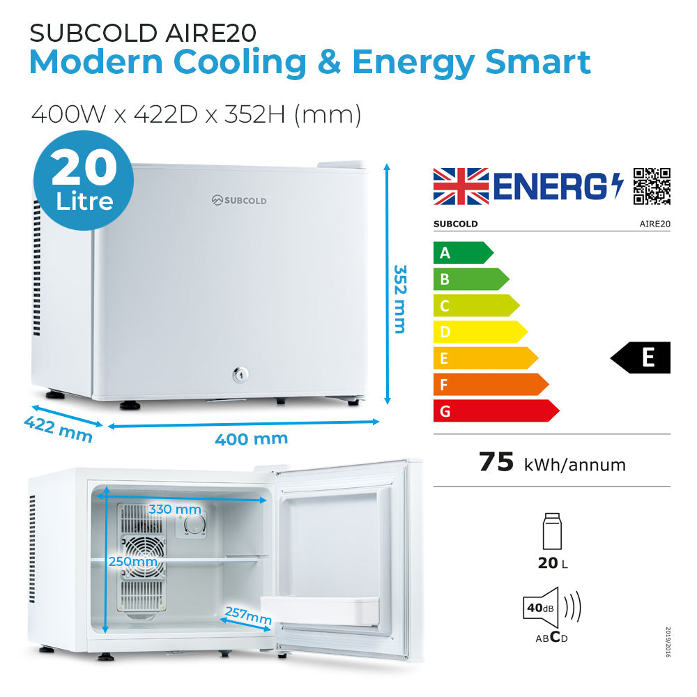 Subcold Aire20 LED Mini Fridge