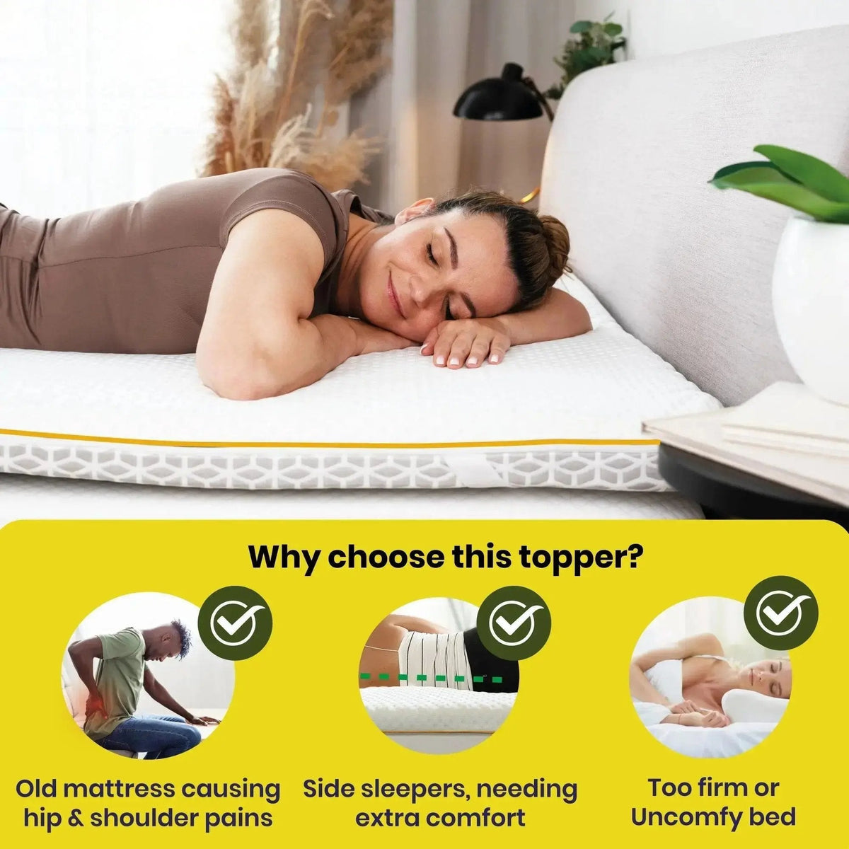 Brightr® Aurora Mattress topper Refurbished
