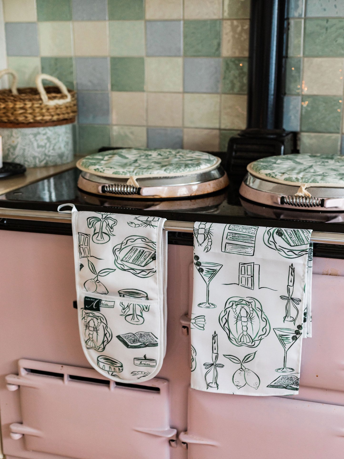 Just A Girl Tea Towel