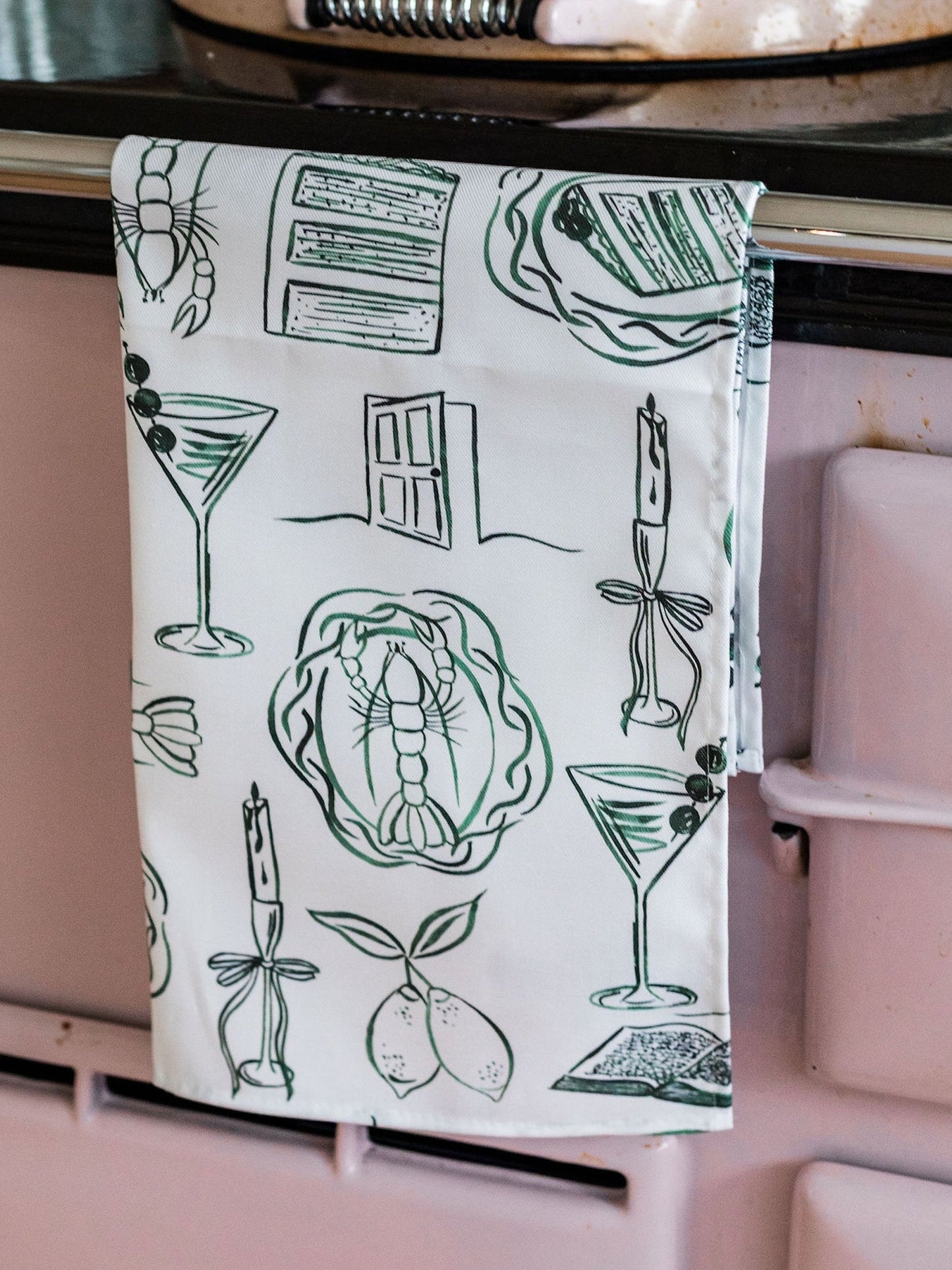 Just A Girl Tea Towel