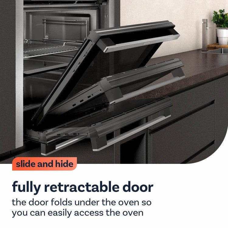 Neff N50 Slide & Hide Electric Single Oven