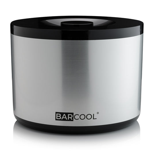 Barcool 10L Ice Bucket Round - Silver