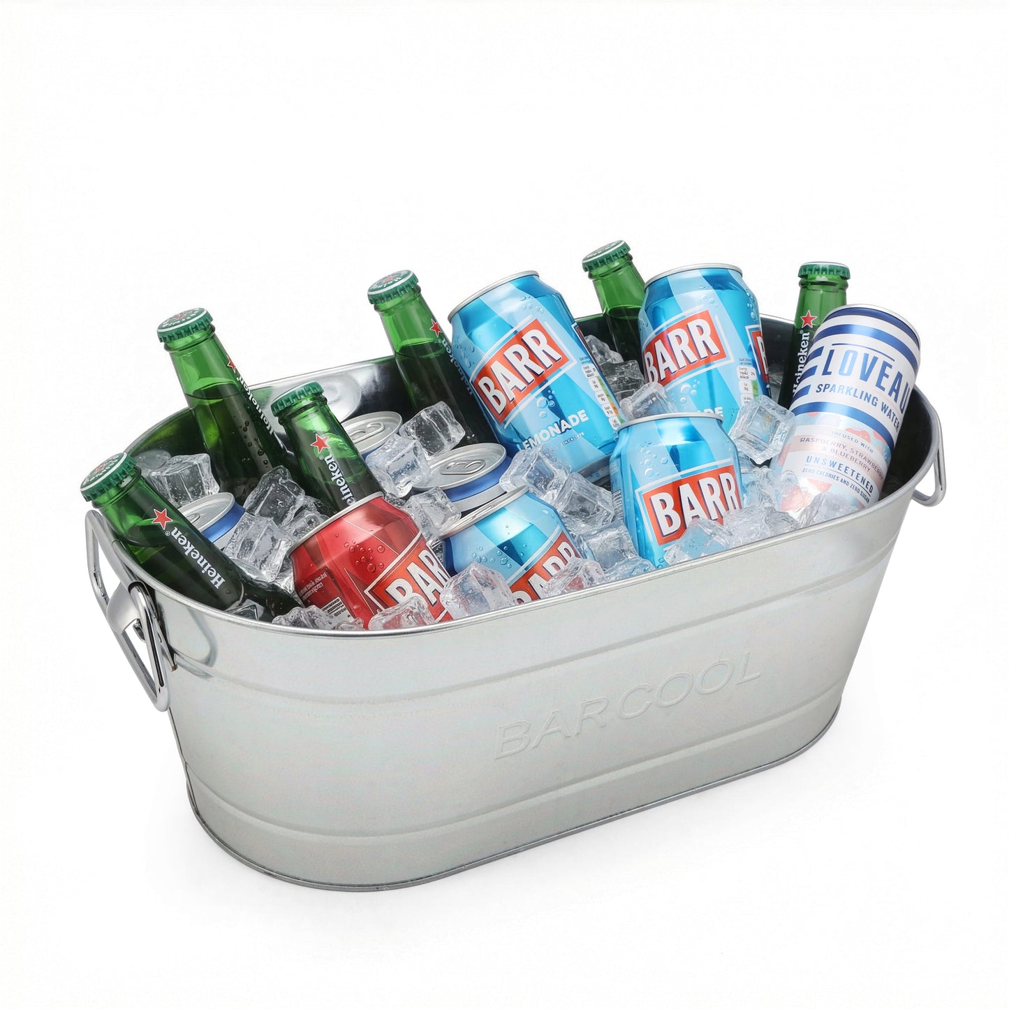 Barcool 12L Galvanised Steel Party Tub