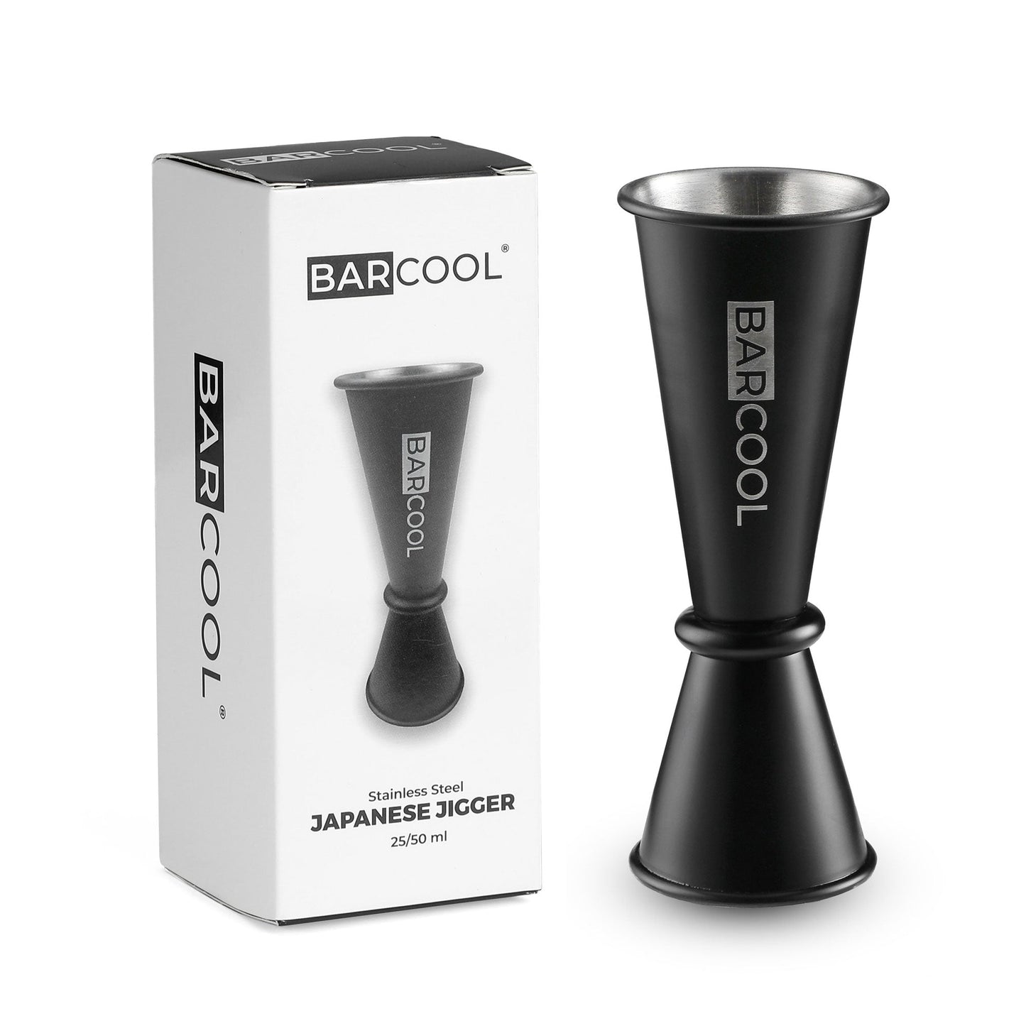 Barcool Japanese Cocktail Jigger 50ml / 25ml