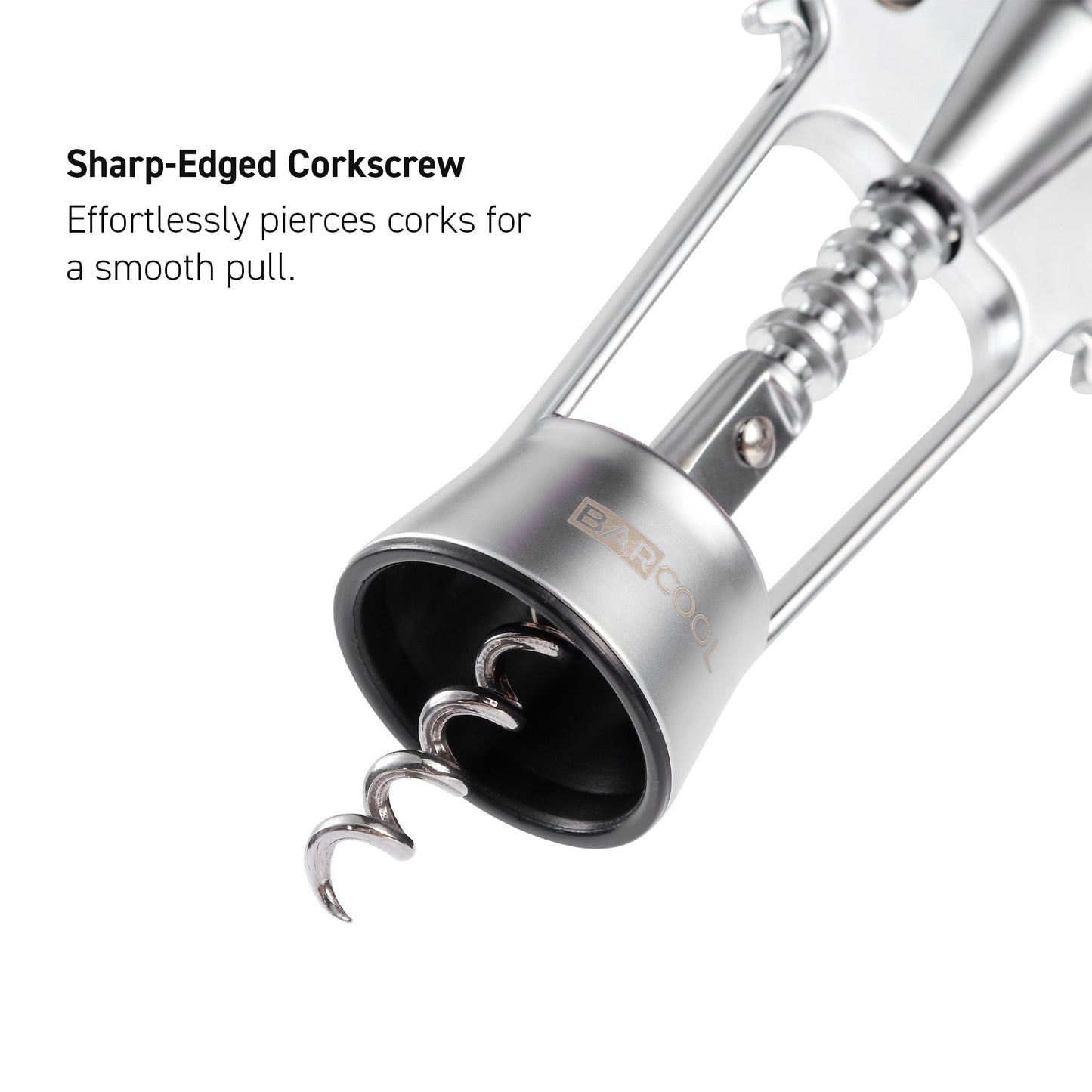 Barcool Wing Corkscrew with Pourer & Stopper