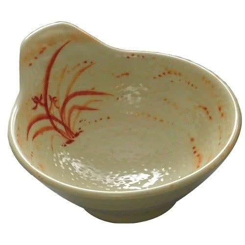 Gold Orchid Melamine Dip Bowl-12/Case