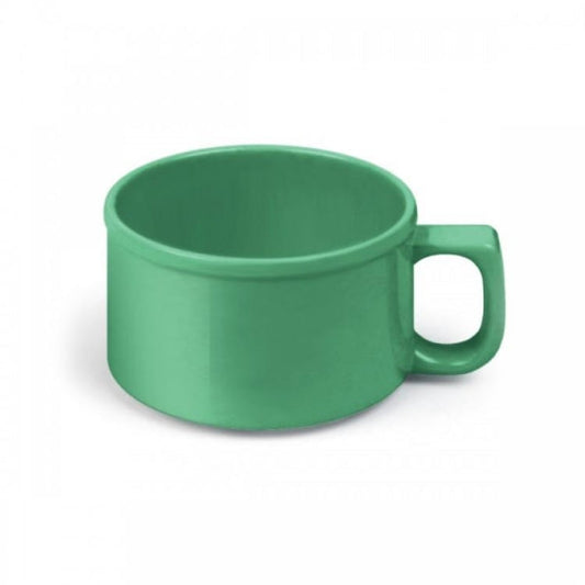 Smooth Melamine Green Soup Mug 237ml / 8oz - Pack Of 12