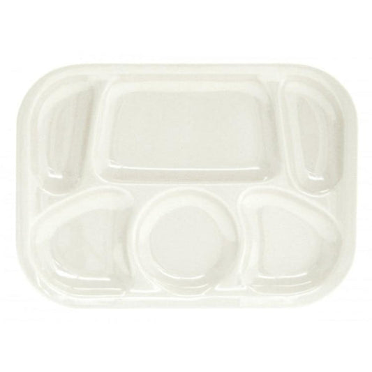 White Compartment Tray 330mm x 241mm - Pack of 12