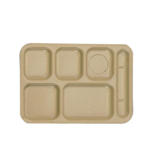 Compartment Tray 368mm x 254mm Sand - Pack of 12