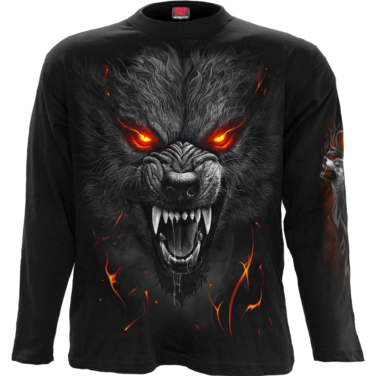 DARKEST FEAR - Longsleeve T-Shirt Black