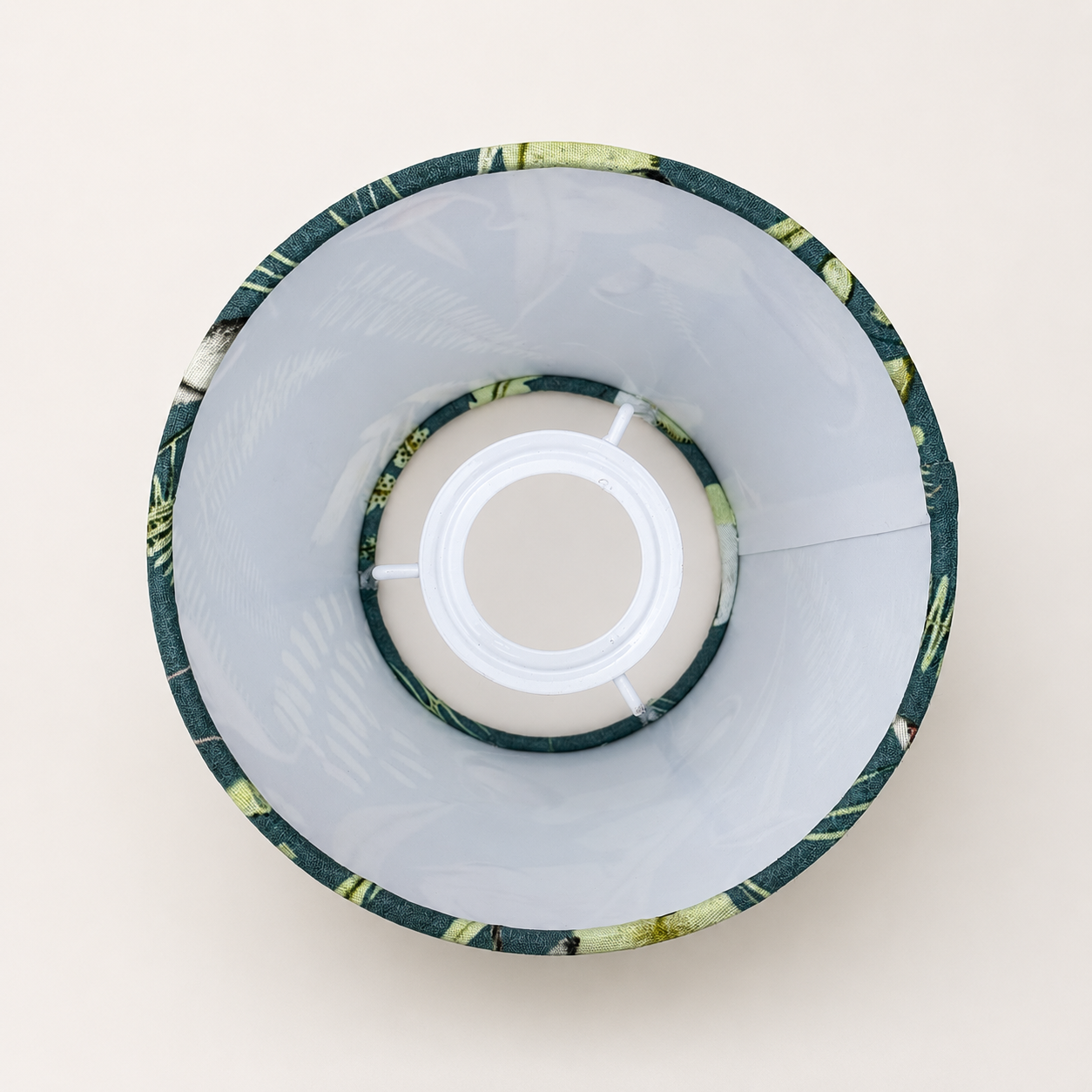 Flamingo Lampshade - Blue & Green 17cm Table & Wall Light Shade