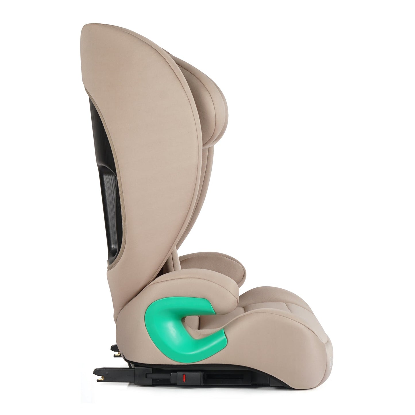 For Your Little One Stepup I-Size Isofix 2/3 Car Seat Booster Seat - Latte Beige (4-12 Years)