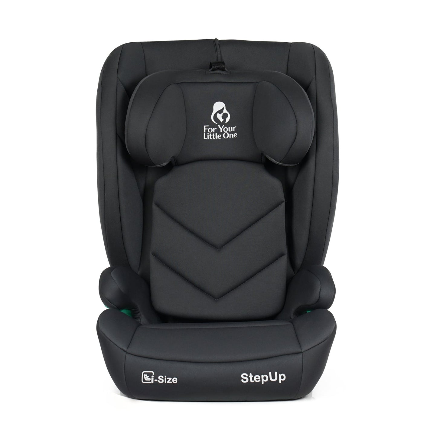 For Your Little One Stepup I-Size Isofix 2/3 Car Seat Booster Seat - Slate Mist (4-12 Years)