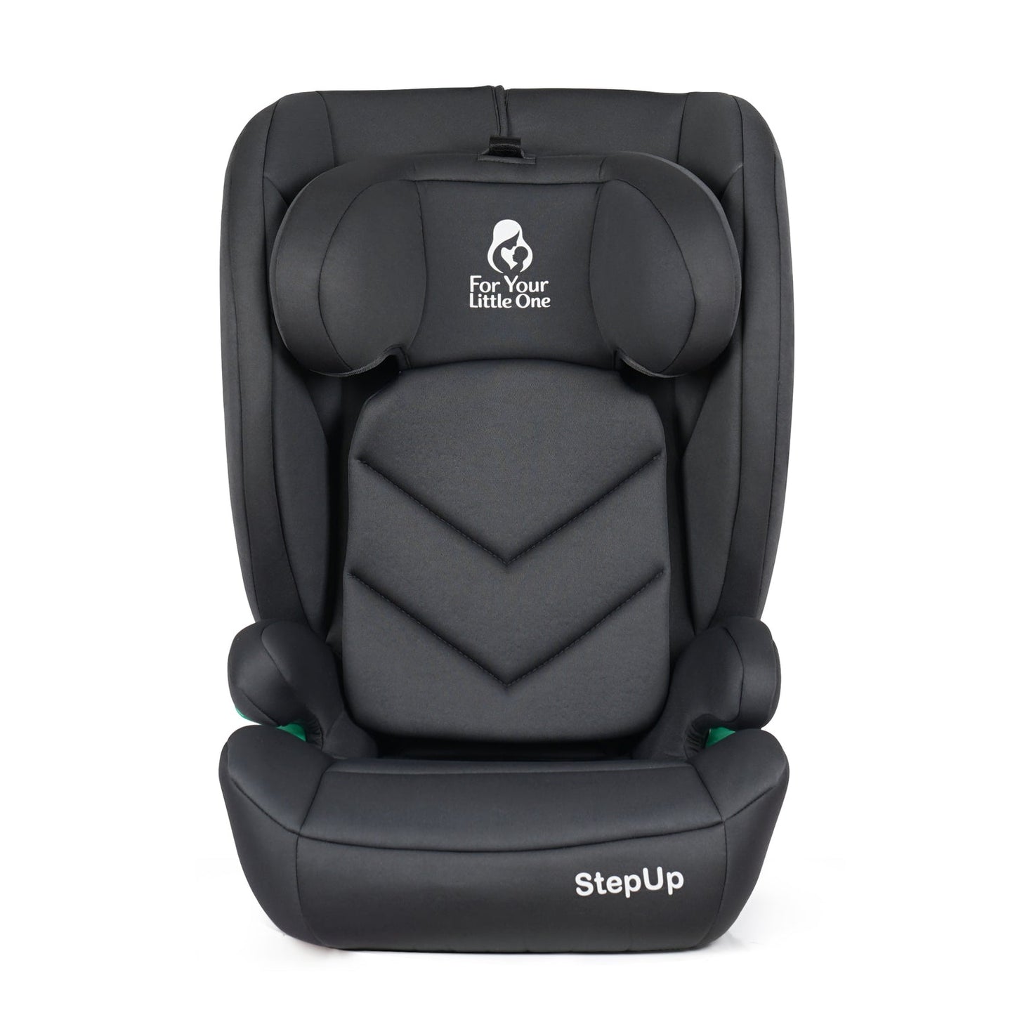 For Your Little One Stepup I-Size Belted 2/3 Car Seat Booster Seat - Slate Mist (4-12 Years)