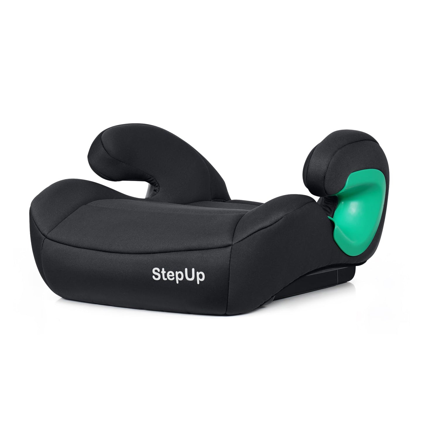 For Your Little One Stepup I-Size Belted 2/3 Car Seat Booster Seat - Midnight Black (4-12 Years)