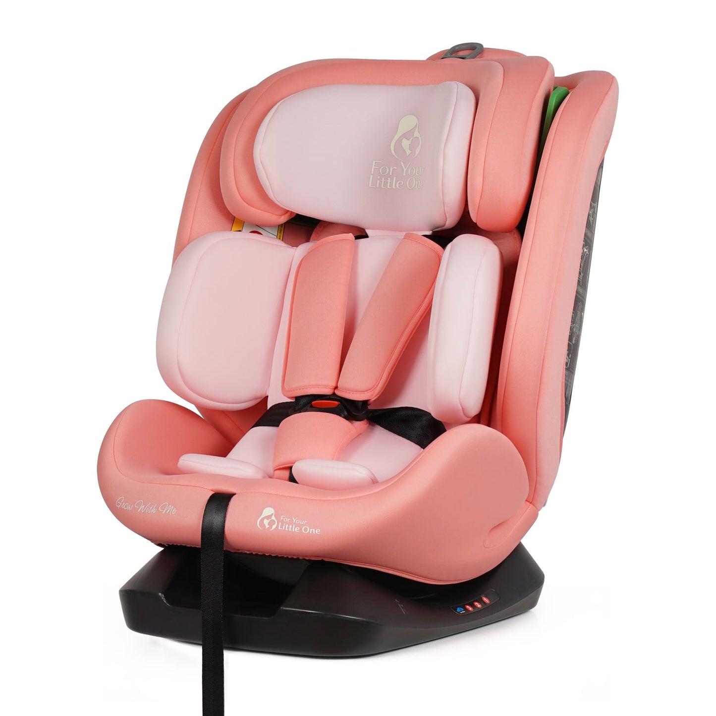 For Your Little One GrowWithMe 0/1/2/3 i-Size Car Seat - Blush Rose (Birth-12 Years)