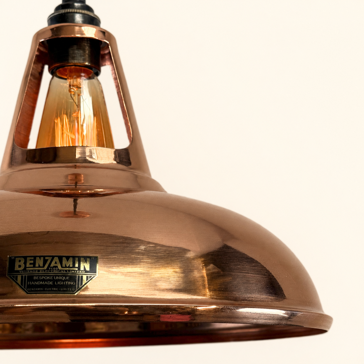 Cawston XL Solid Copper Coolicon Pendant - 14 Inch | Factory Second
