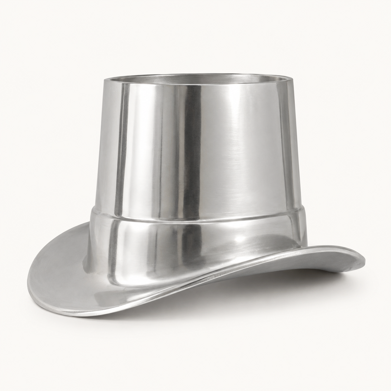 Top Hat Champagne Ice Bucket | Solid Cast Aluminium Wine & Bottle Cooler