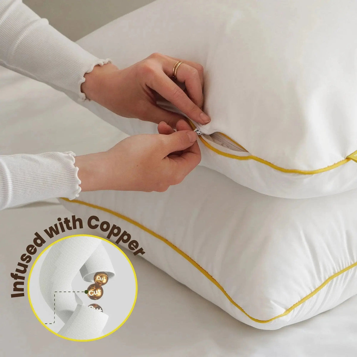 Brightr® Copper Pillow Protector