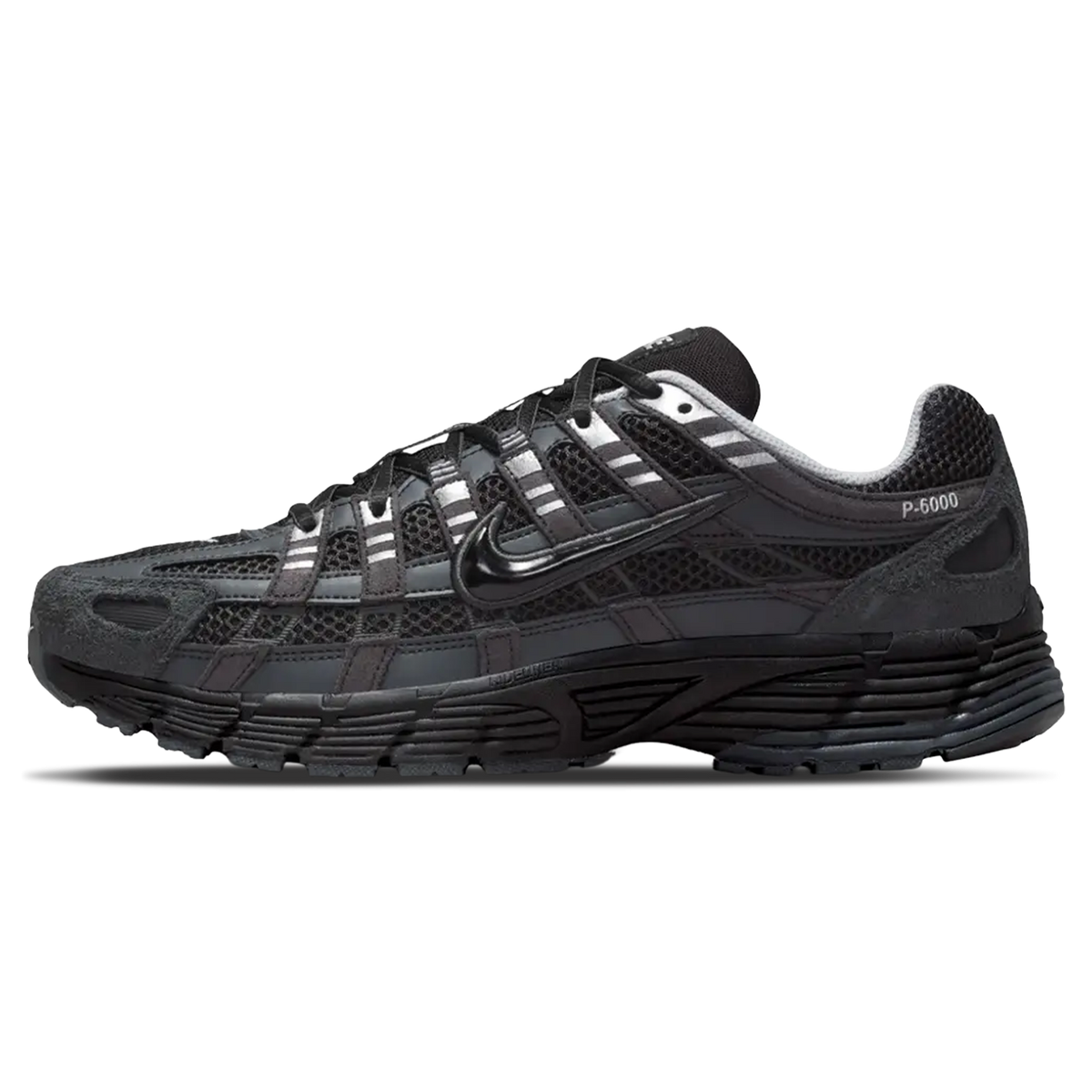 Nike P-6000 'Suede Anthracite Metallic Silver'