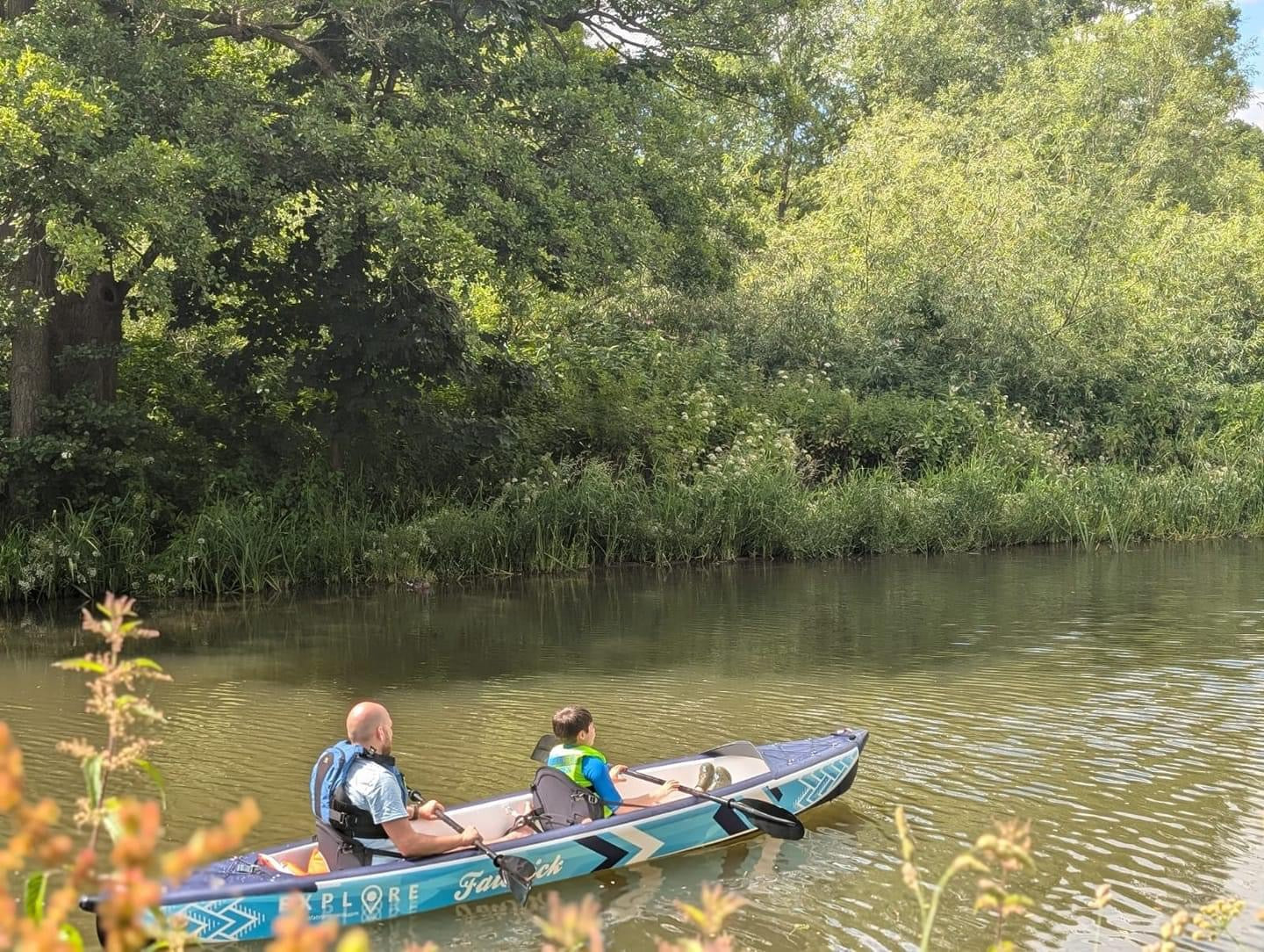 IN STOCK: Inflatable 1 & 2 Person Drop Stitch Kayak Package | Canoe | iKayak