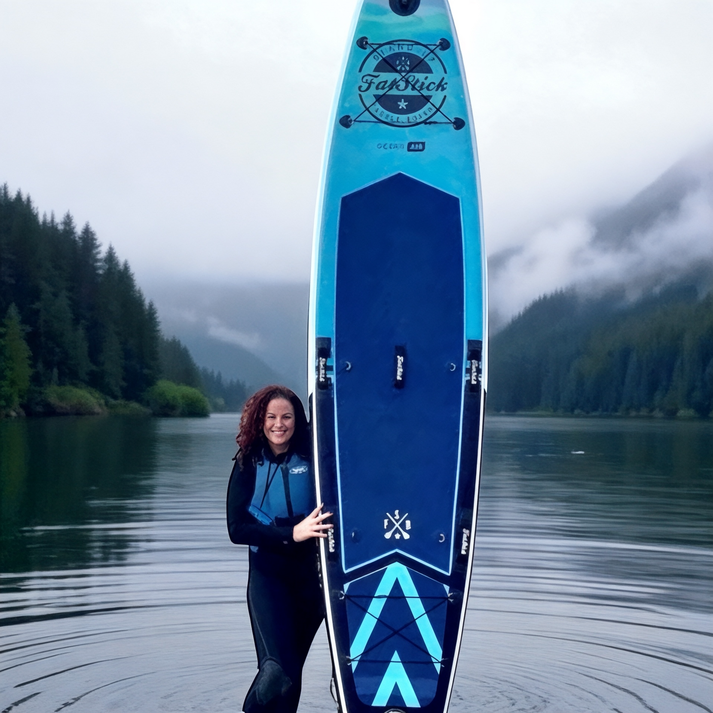 IN STOCK: FatStick 12'6 Inflatable Starter Touring Paddle Board SUP Package | With Seat