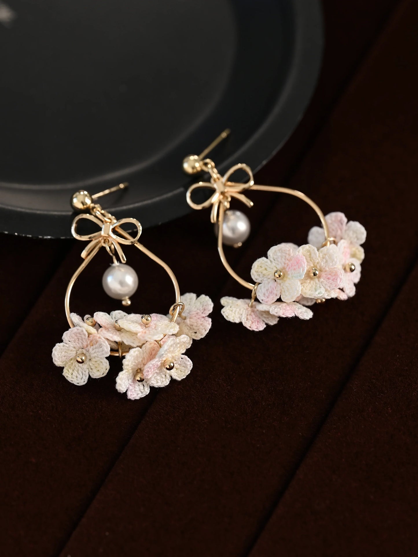 Blossom Dewdrop Micro Earrings