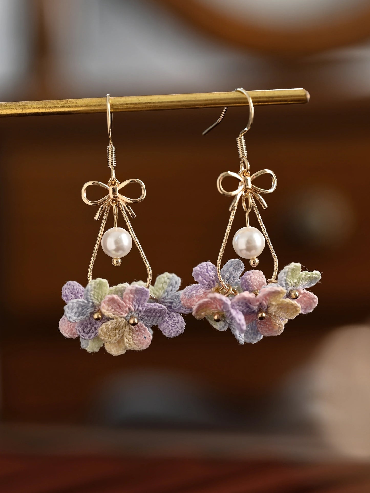 Blossom Dewdrop Micro Earrings