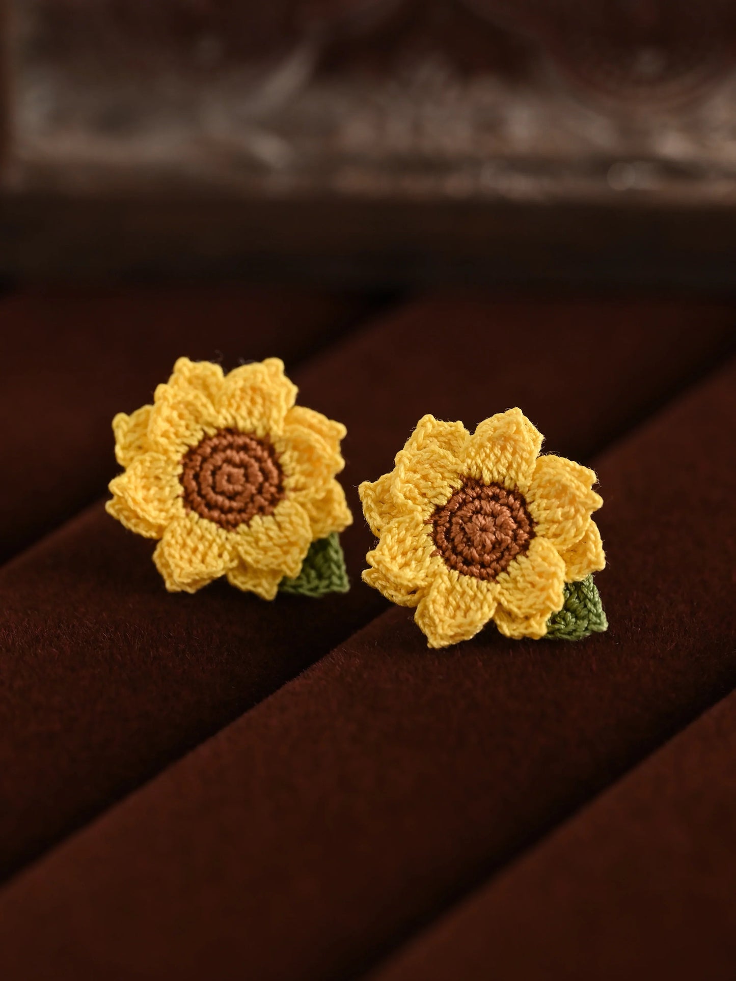 Sun-Kissed Sunflower Bloom Earrings