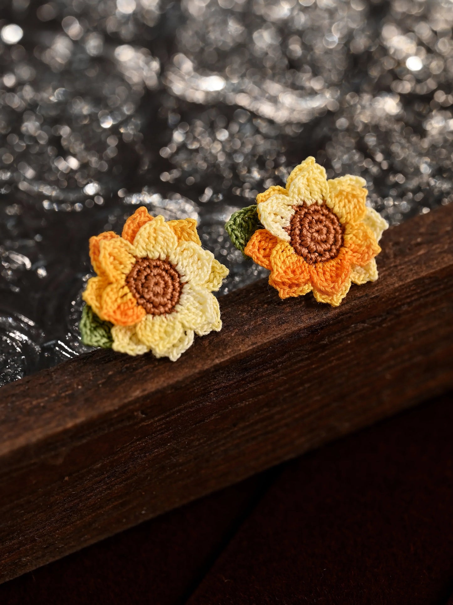 Sun-Kissed Sunflower Bloom Earrings